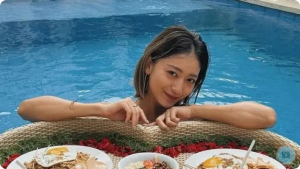 みちょぱのバリ島ショット　美しすぎて思考停止…！